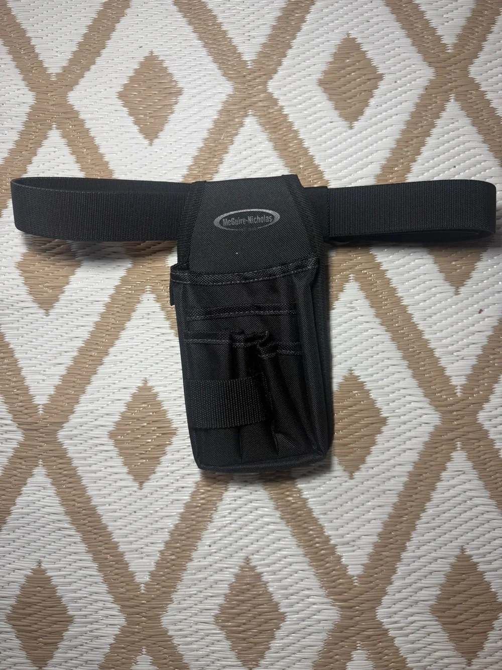 McGuire-Nicholas Black Tool Pouch Belt Holster/Holder, 1 Item